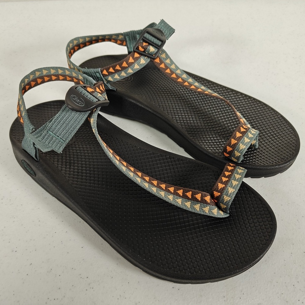 Chaco Bodhi Wedge Sandal Dark Forest Men's Size 13Adjustable Strap Lightweight
